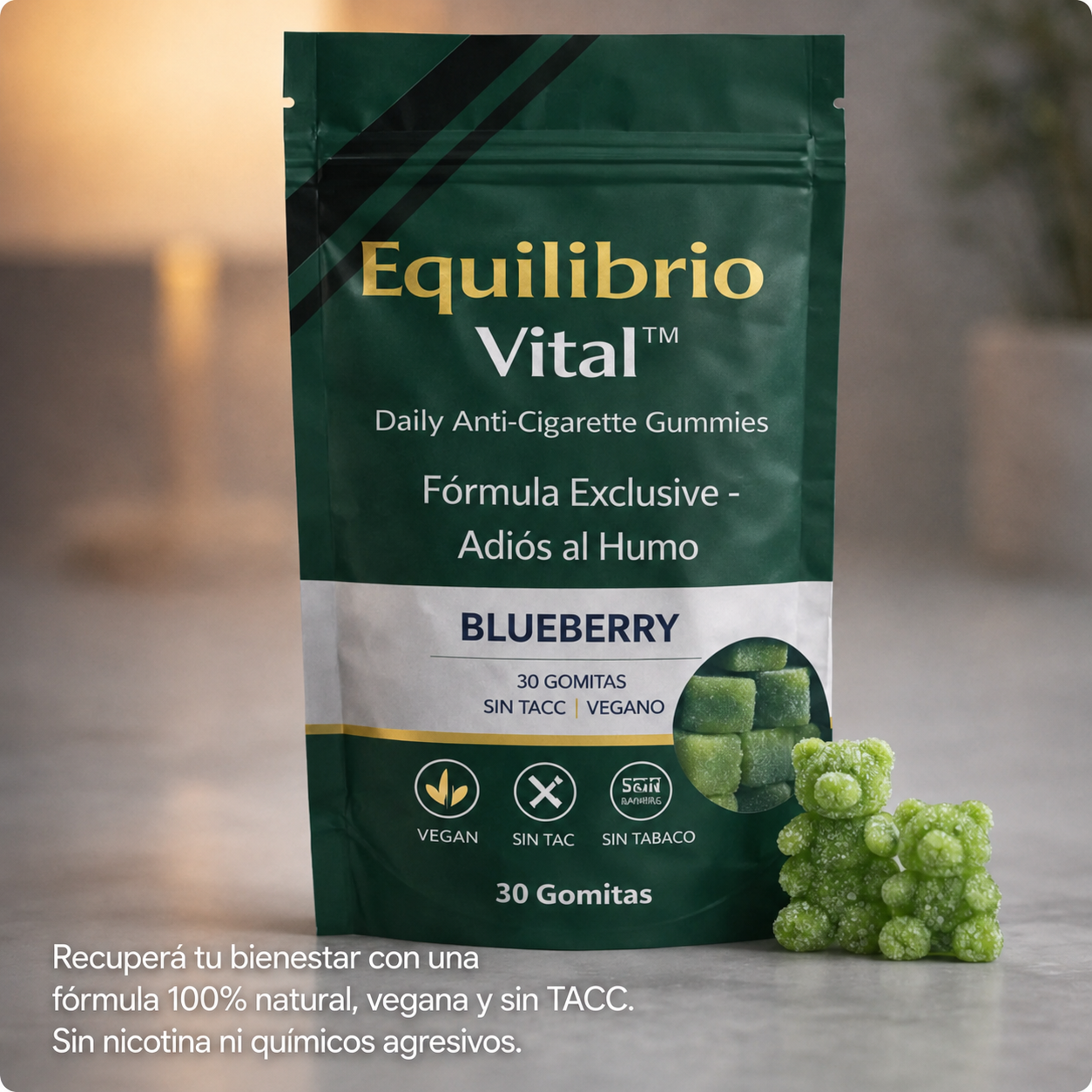 Gomitas EQUILIBRIO VITAL™️: Solución diaria para dejar de fumar